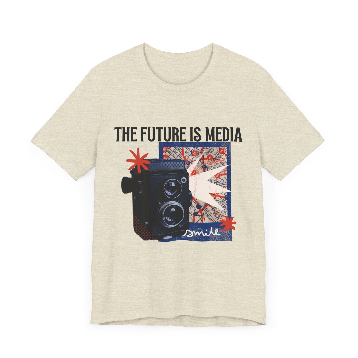 The Future is Media Unisex Jersey Short Sleeve Tee