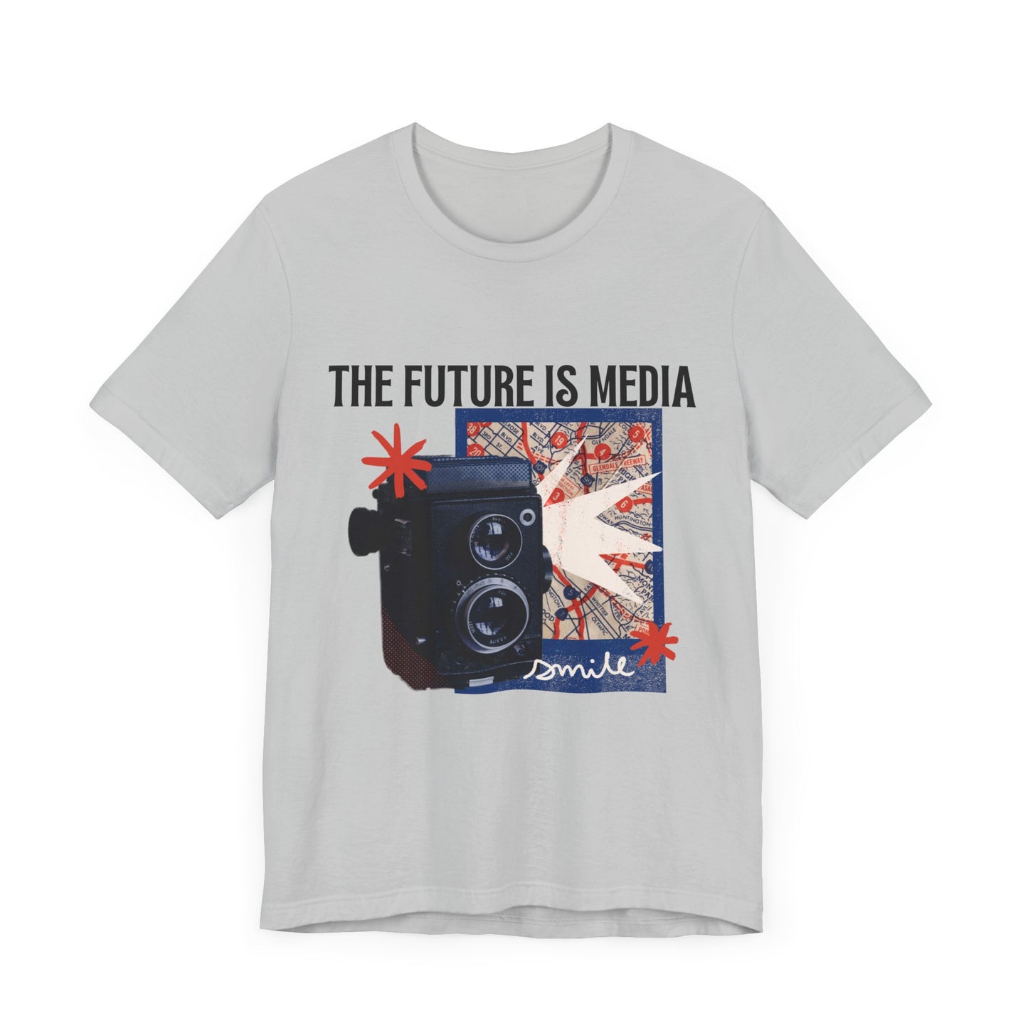 The Future is Media Unisex Jersey Short Sleeve Tee