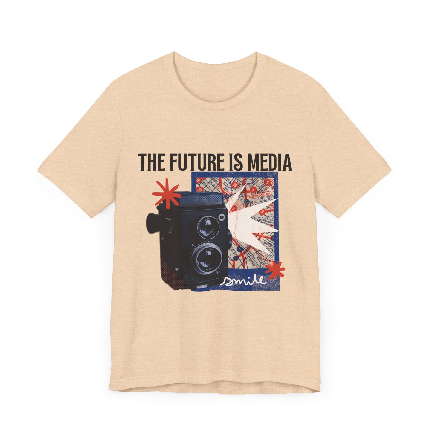 The Future is Media Unisex Jersey Short Sleeve Tee