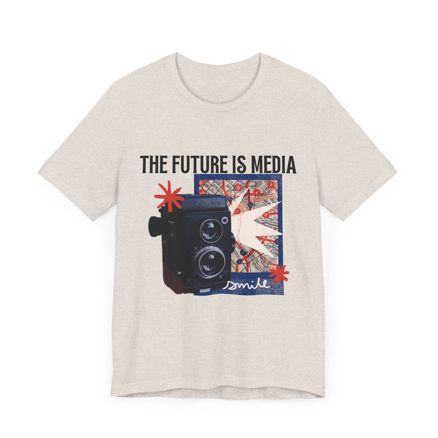 The Future is Media Unisex Jersey Short Sleeve Tee