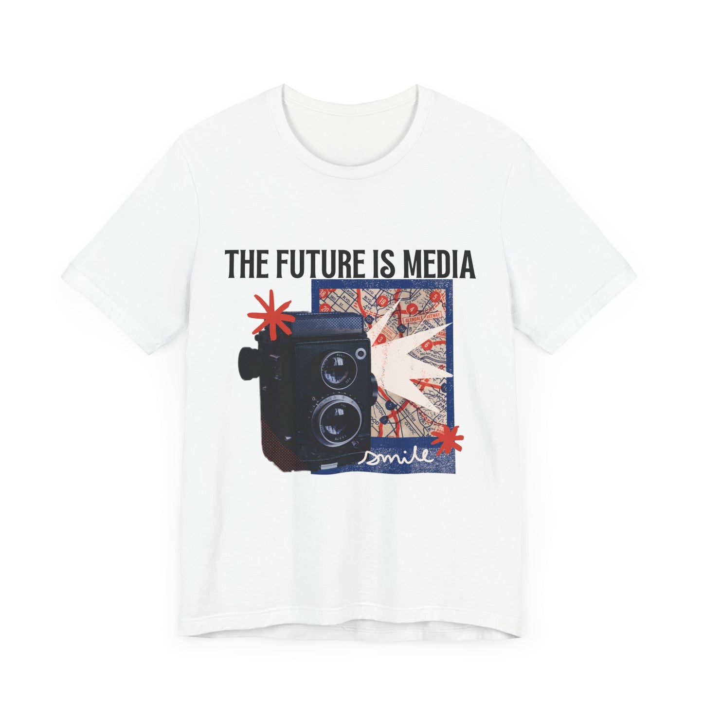 The Future is Media Unisex Jersey Short Sleeve Tee