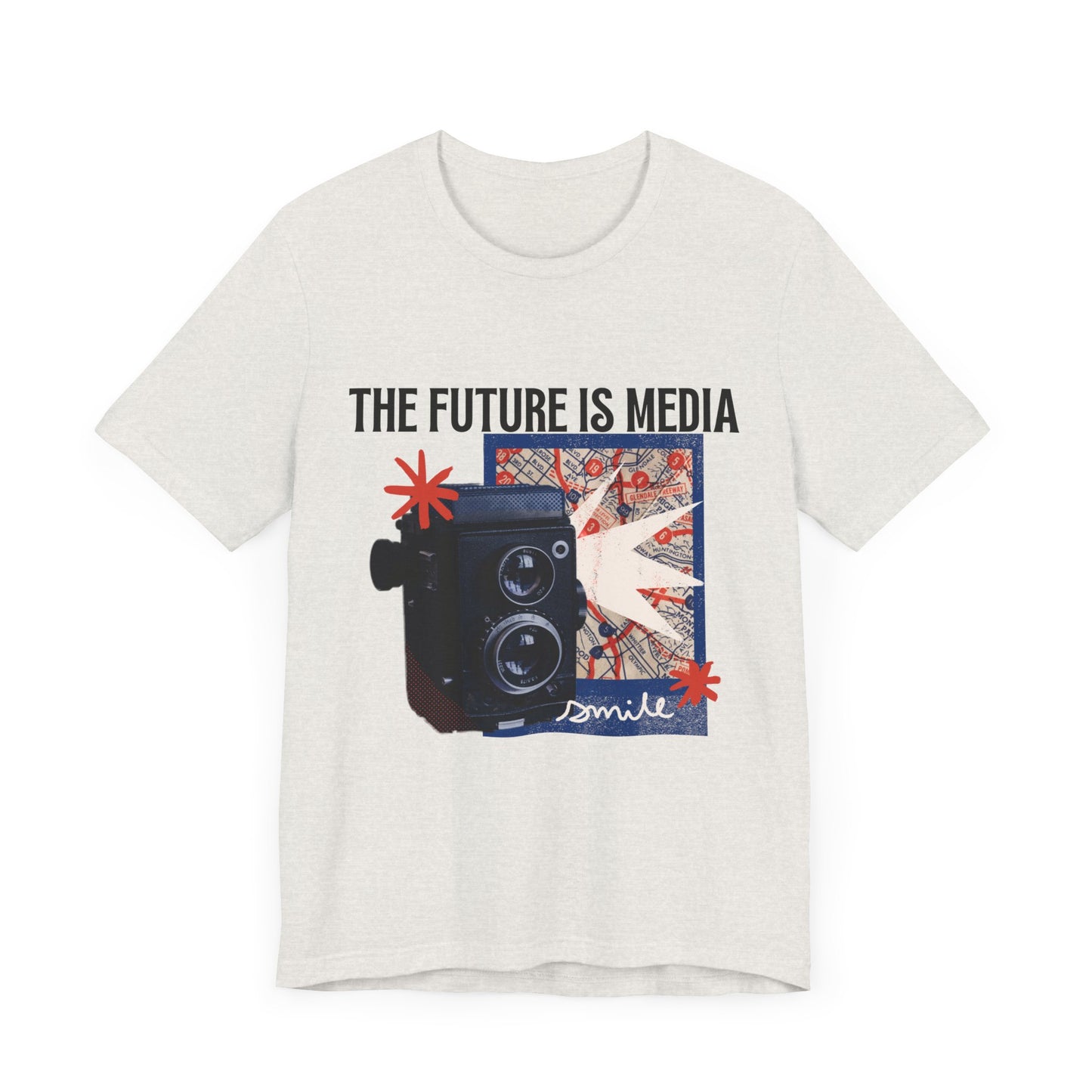 The Future is Media Unisex Jersey Short Sleeve Tee
