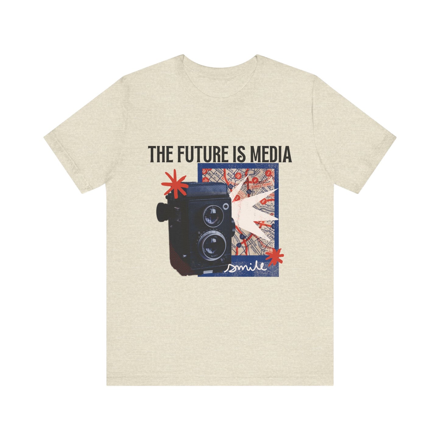 The Future is Media Unisex Jersey Short Sleeve Tee