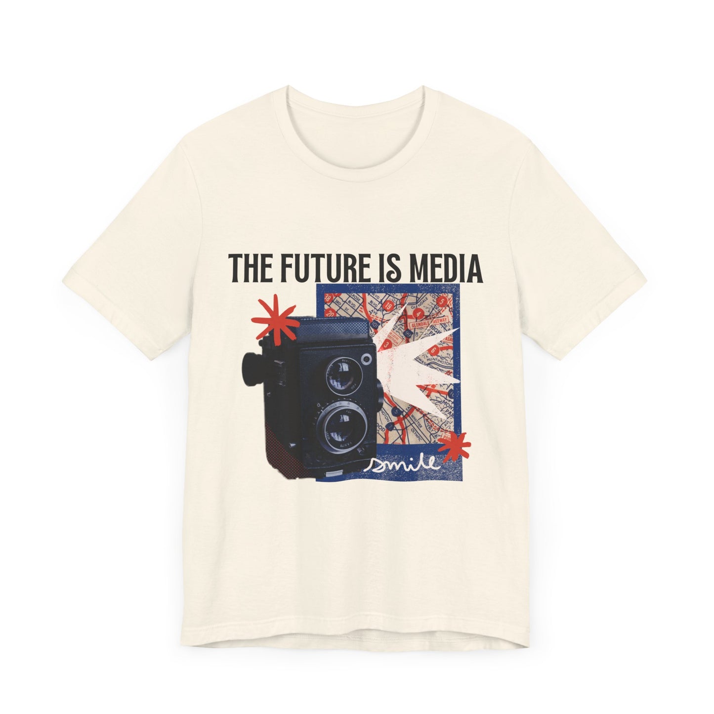 The Future is Media Unisex Jersey Short Sleeve Tee