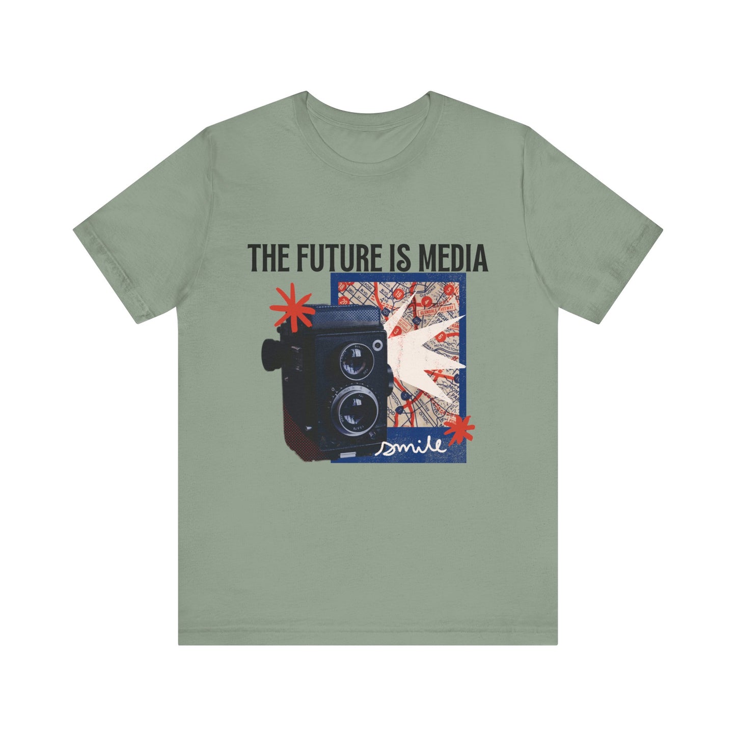 The Future is Media Unisex Jersey Short Sleeve Tee