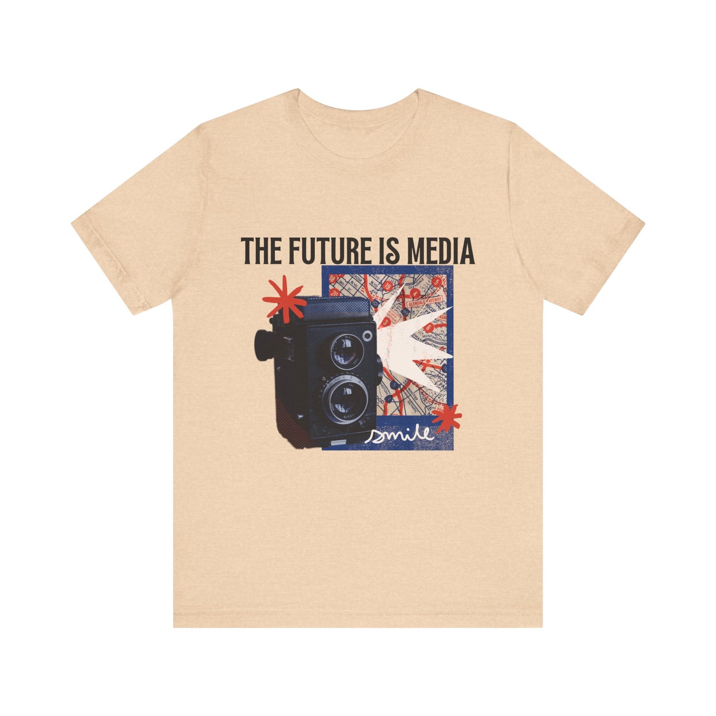 The Future is Media Unisex Jersey Short Sleeve Tee