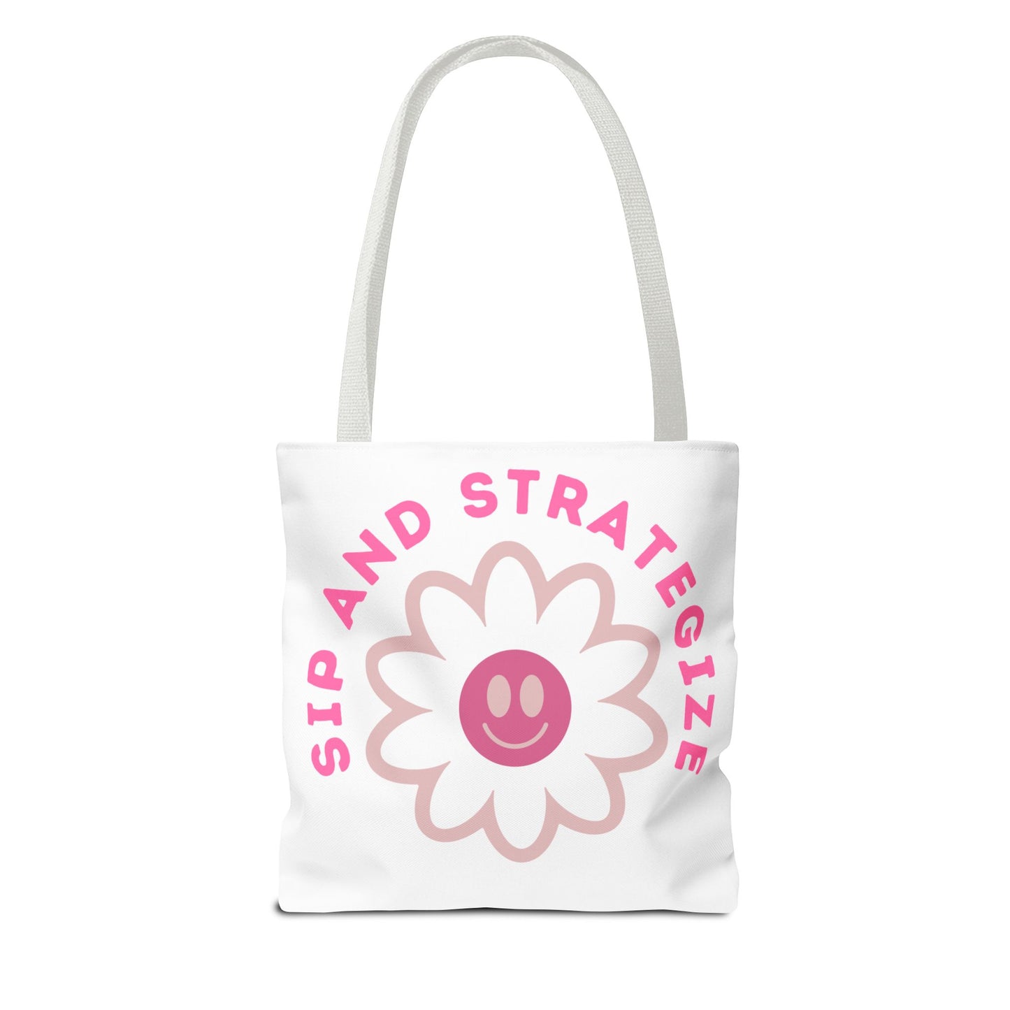 Sip & Strategize Tote Bag (AOP)