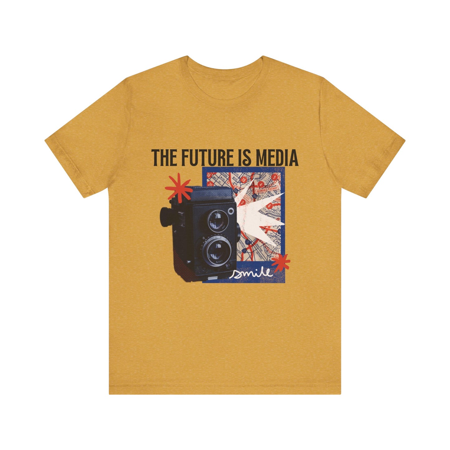 The Future is Media Unisex Jersey Short Sleeve Tee