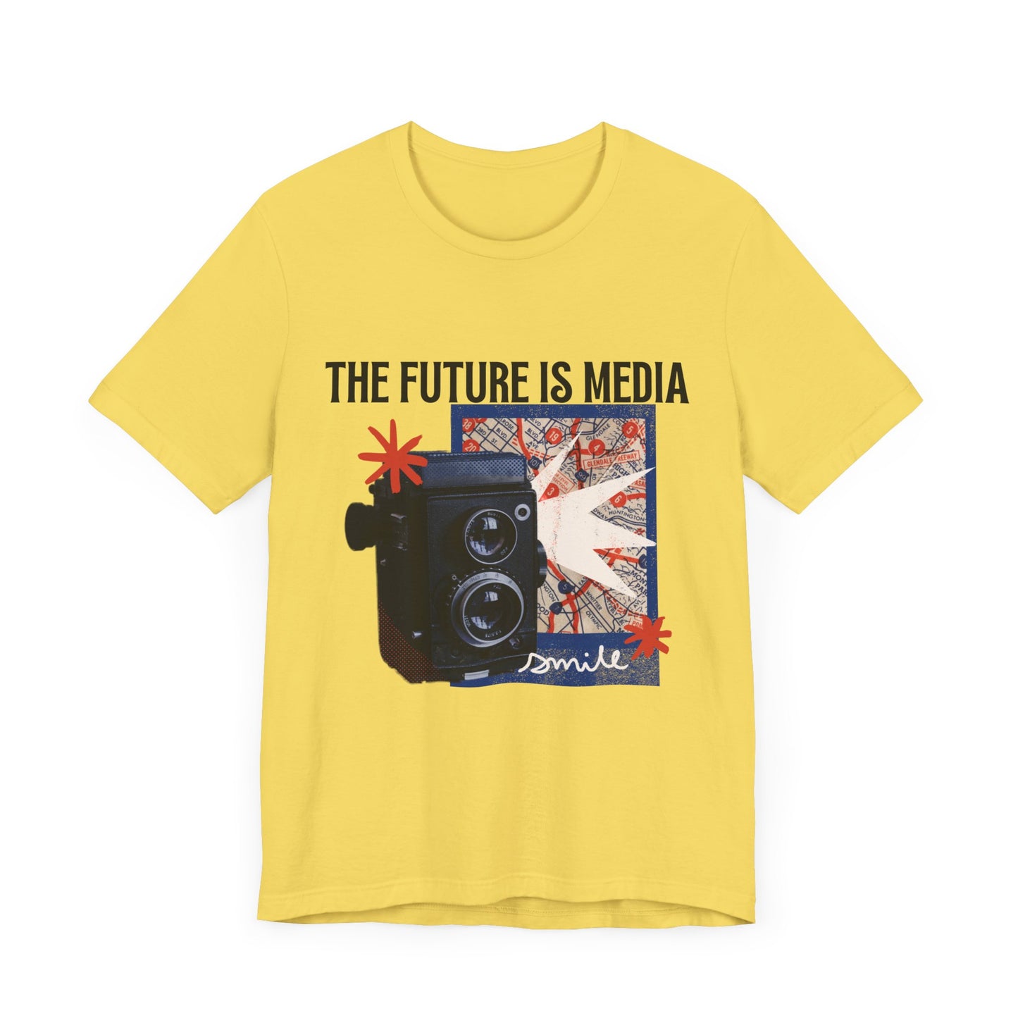 The Future is Media Unisex Jersey Short Sleeve Tee
