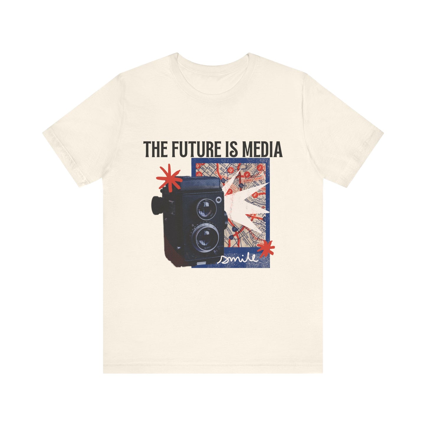 The Future is Media Unisex Jersey Short Sleeve Tee