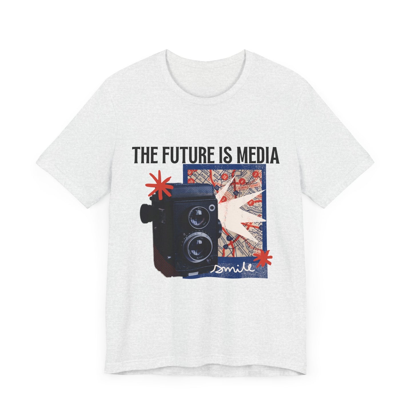 The Future is Media Unisex Jersey Short Sleeve Tee