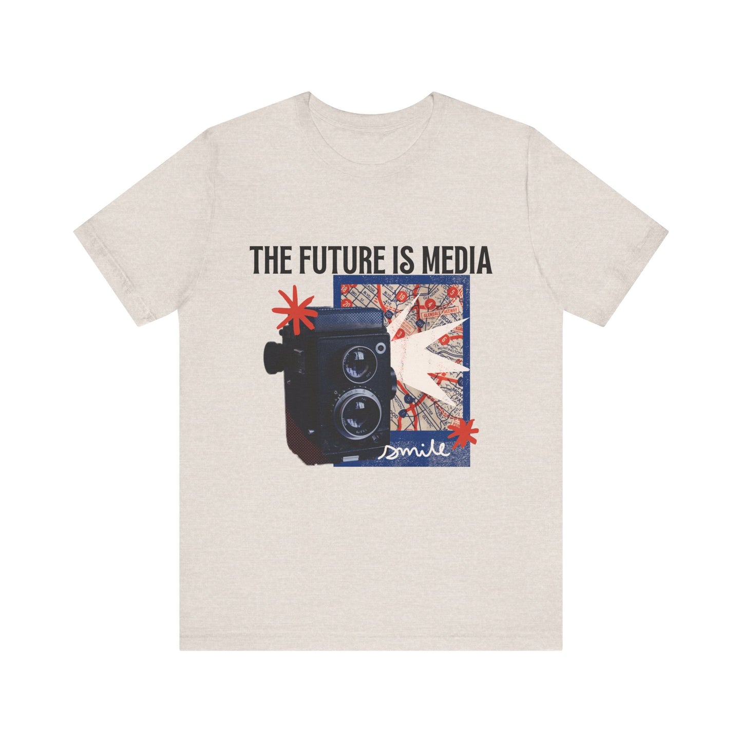 The Future is Media Unisex Jersey Short Sleeve Tee
