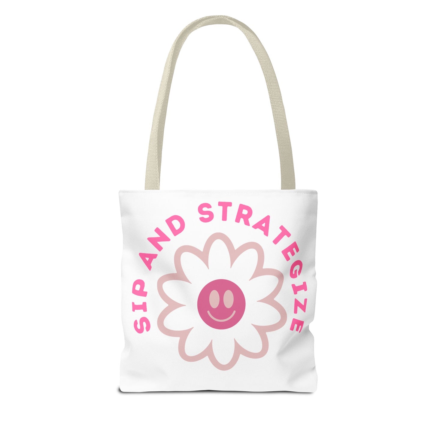 Sip & Strategize Tote Bag (AOP)