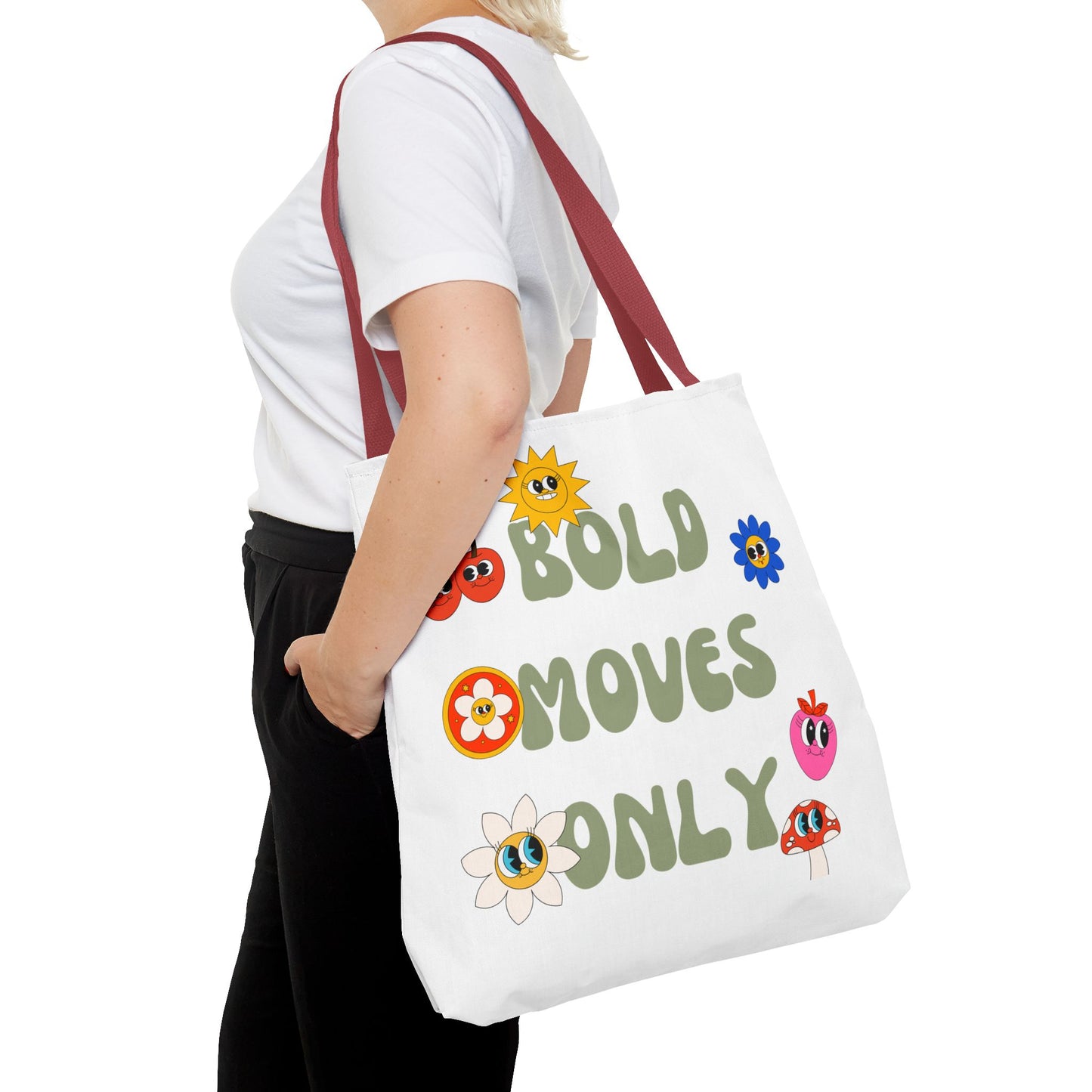 Bold Moves Only Bag (AOP)