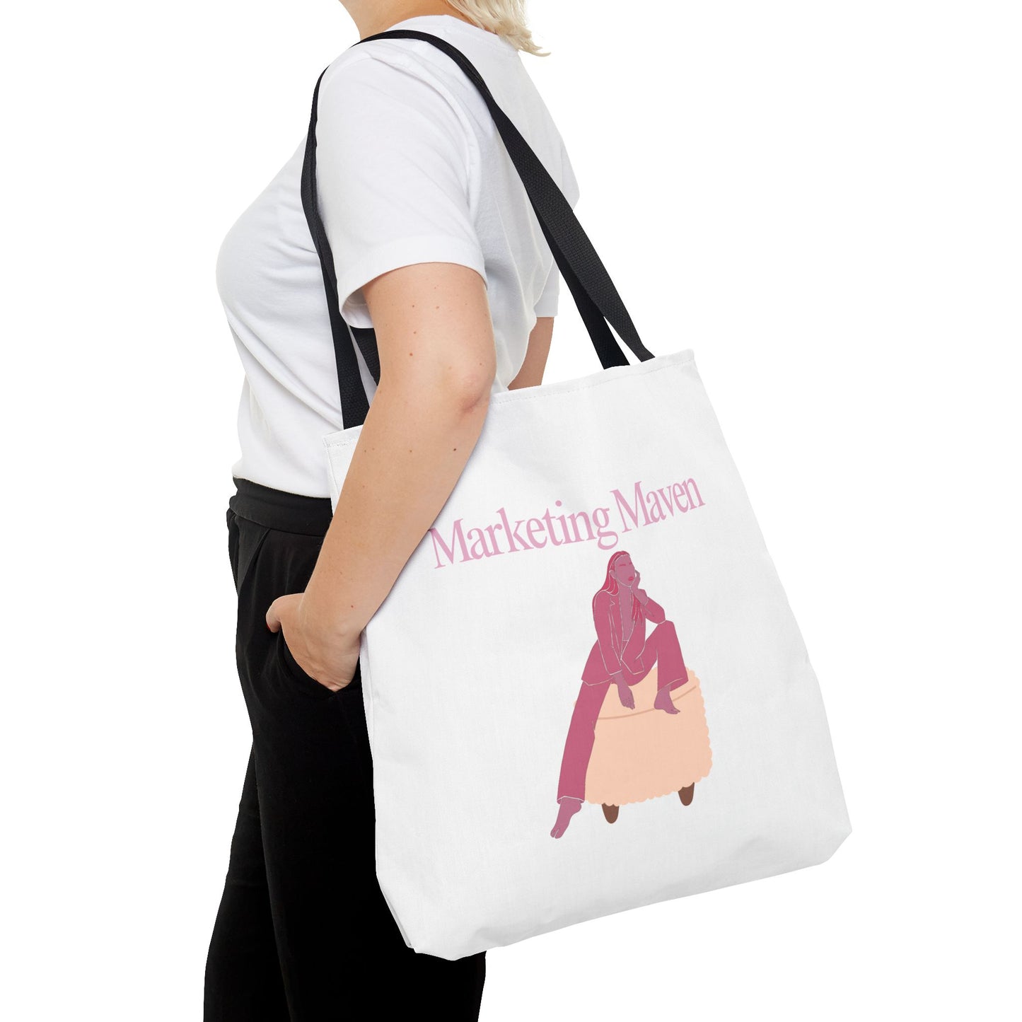 Marketing Maven Tote Bag (AOP)