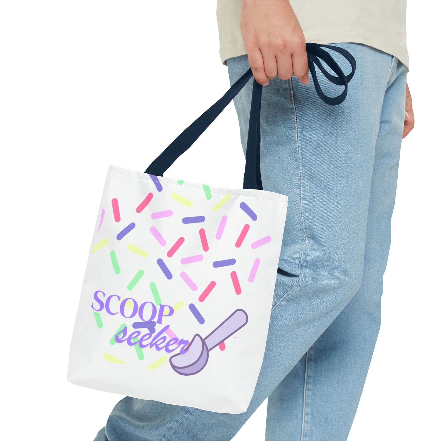 Scoop Seeker Tote Bag (AOP)