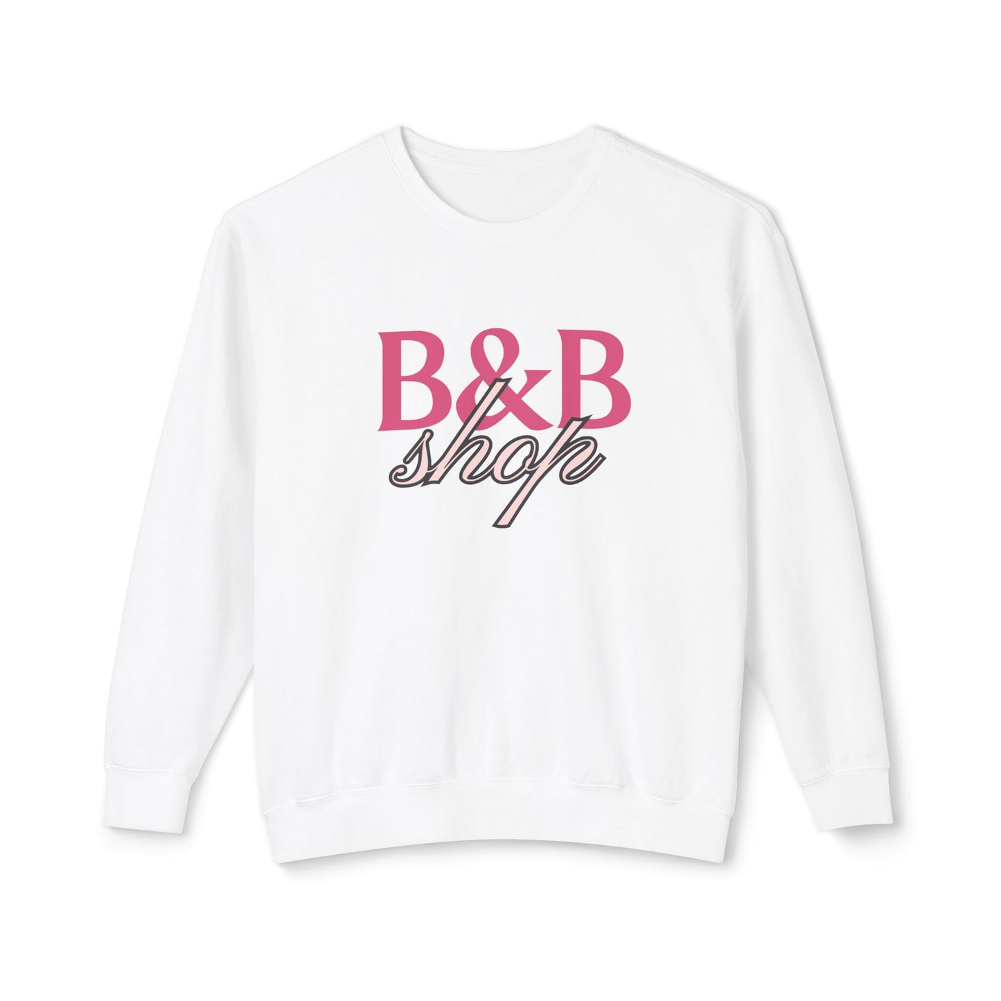 B&B Shop Signature Crewneck Unisex Lightweight Crewneck Sweatshirt