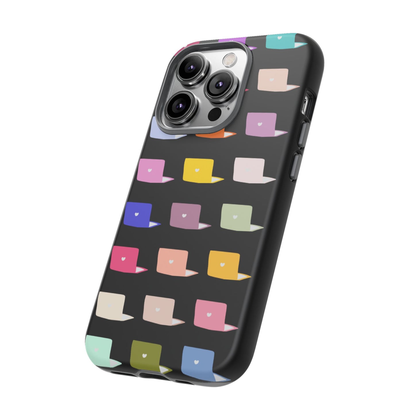 Colorful Laptop Icons Phone Case