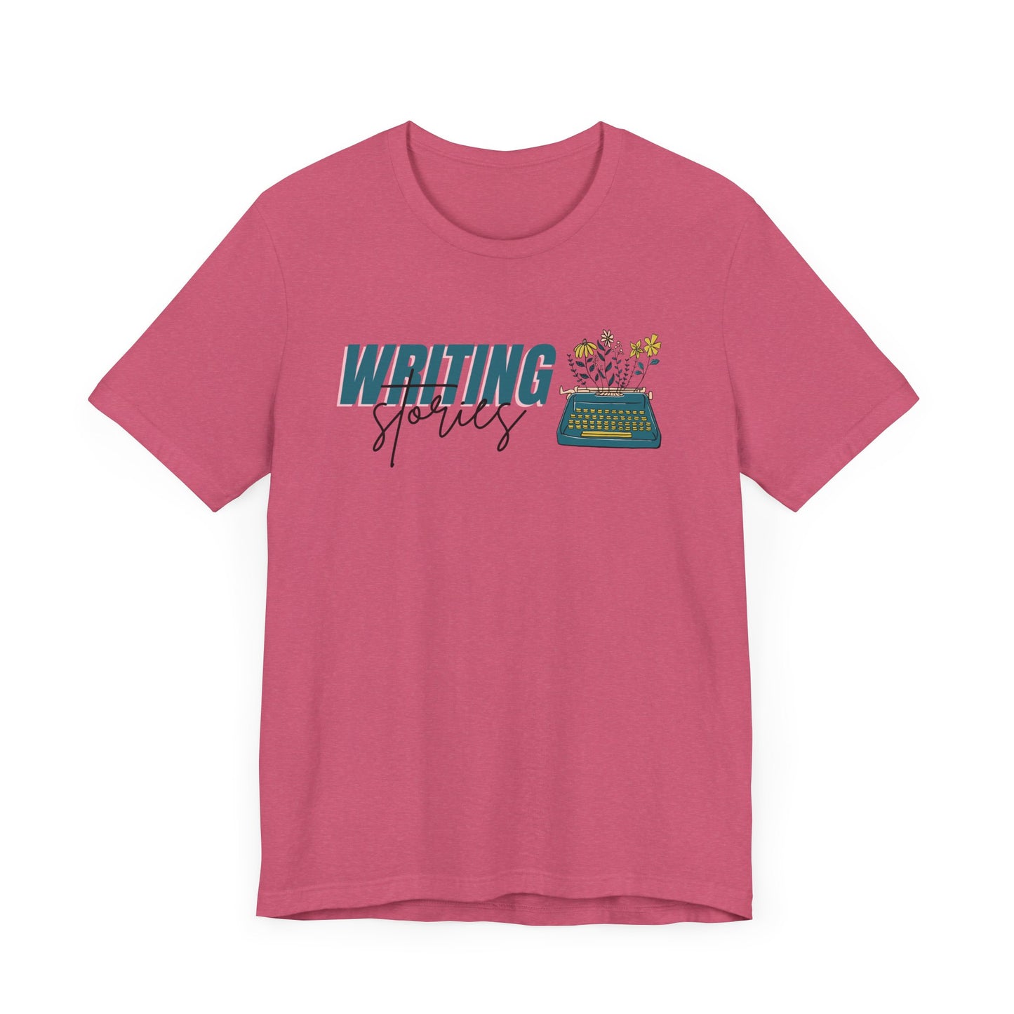 Writing Stories Unisex Jersey Short Sleeve Tee