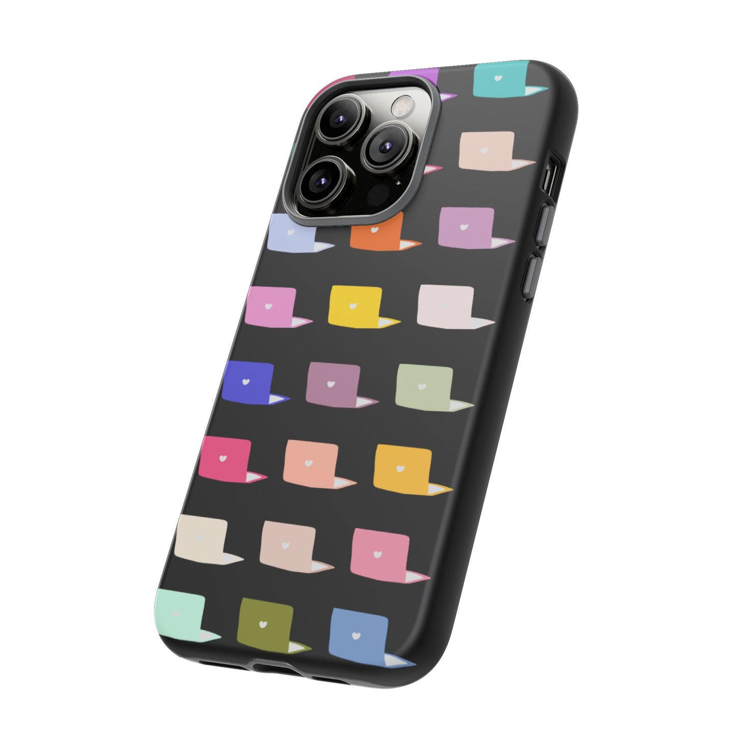 Colorful Laptop Icons Phone Case