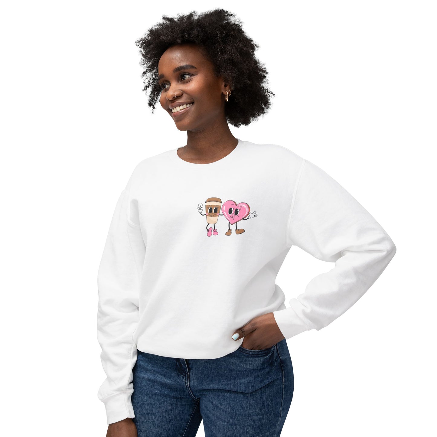 Master of Campaigns & Coffee Lightweight Crewneck Sweatshirt