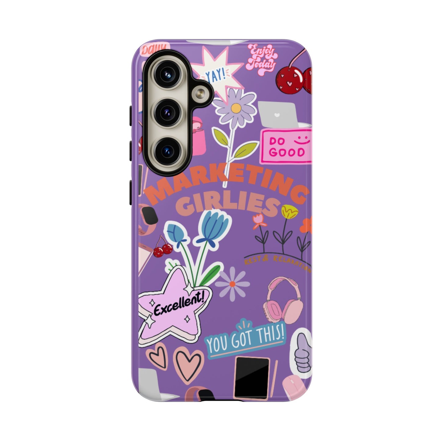 Marketing Girlies Sticker Phone Case