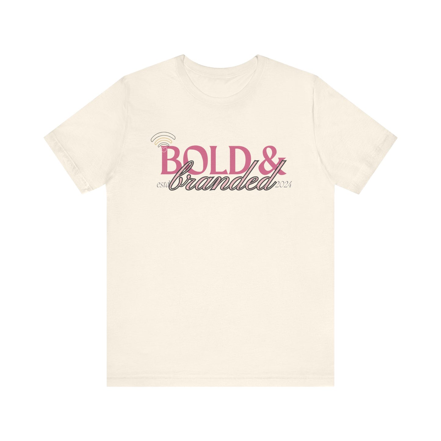 Bold & Branded Unisex Jersey Short Sleeve Tee