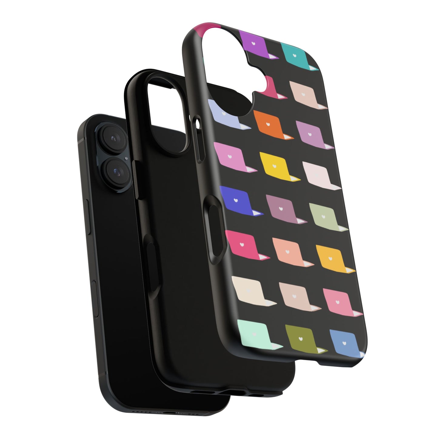 Colorful Laptop Icons Phone Case