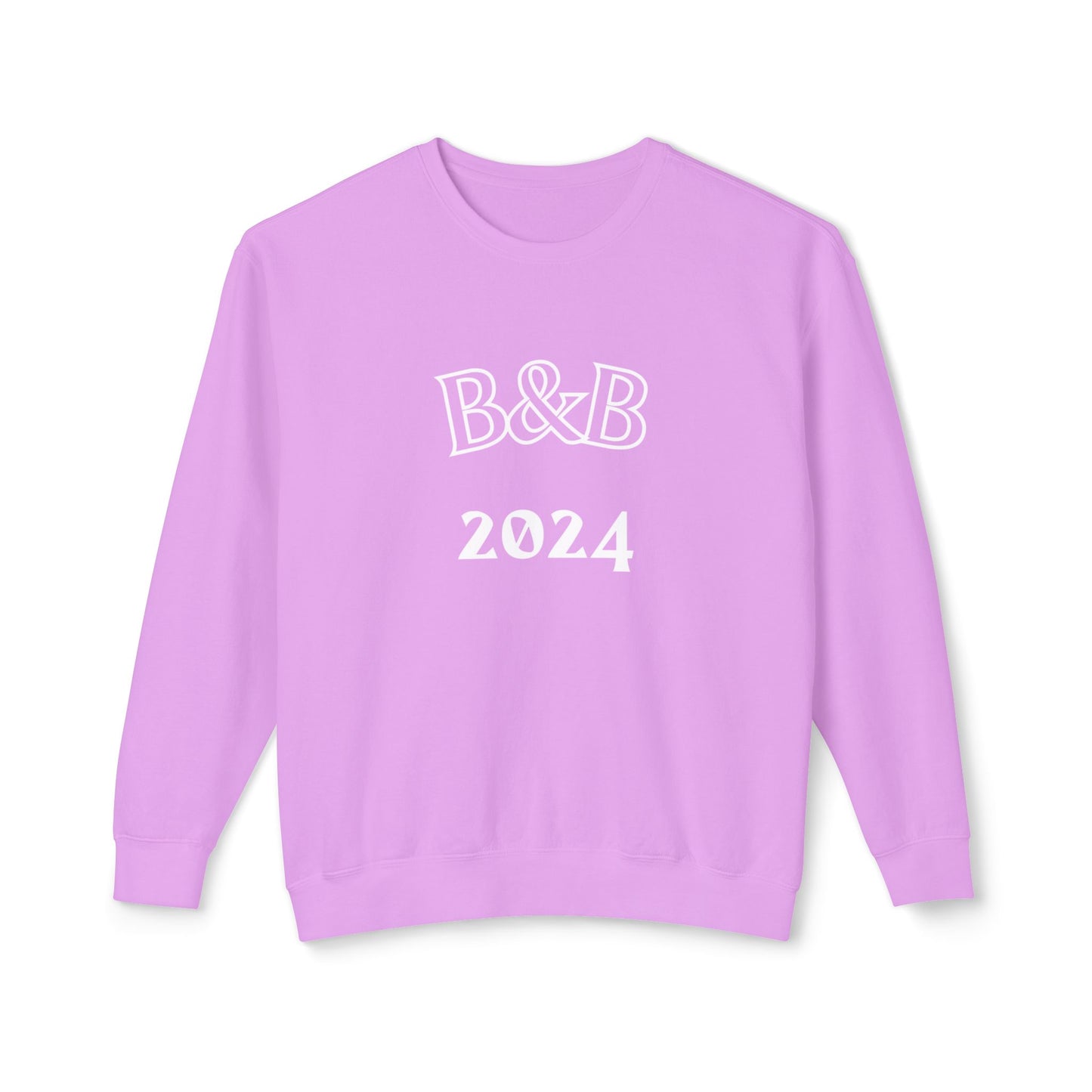 B&B 2024 Unisex Lightweight Crewneck Sweatshirt