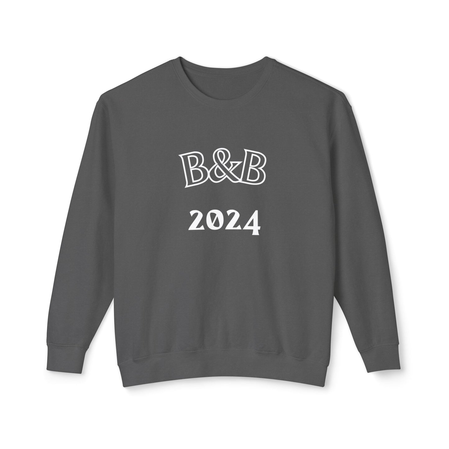 B&B 2024 Unisex Lightweight Crewneck Sweatshirt