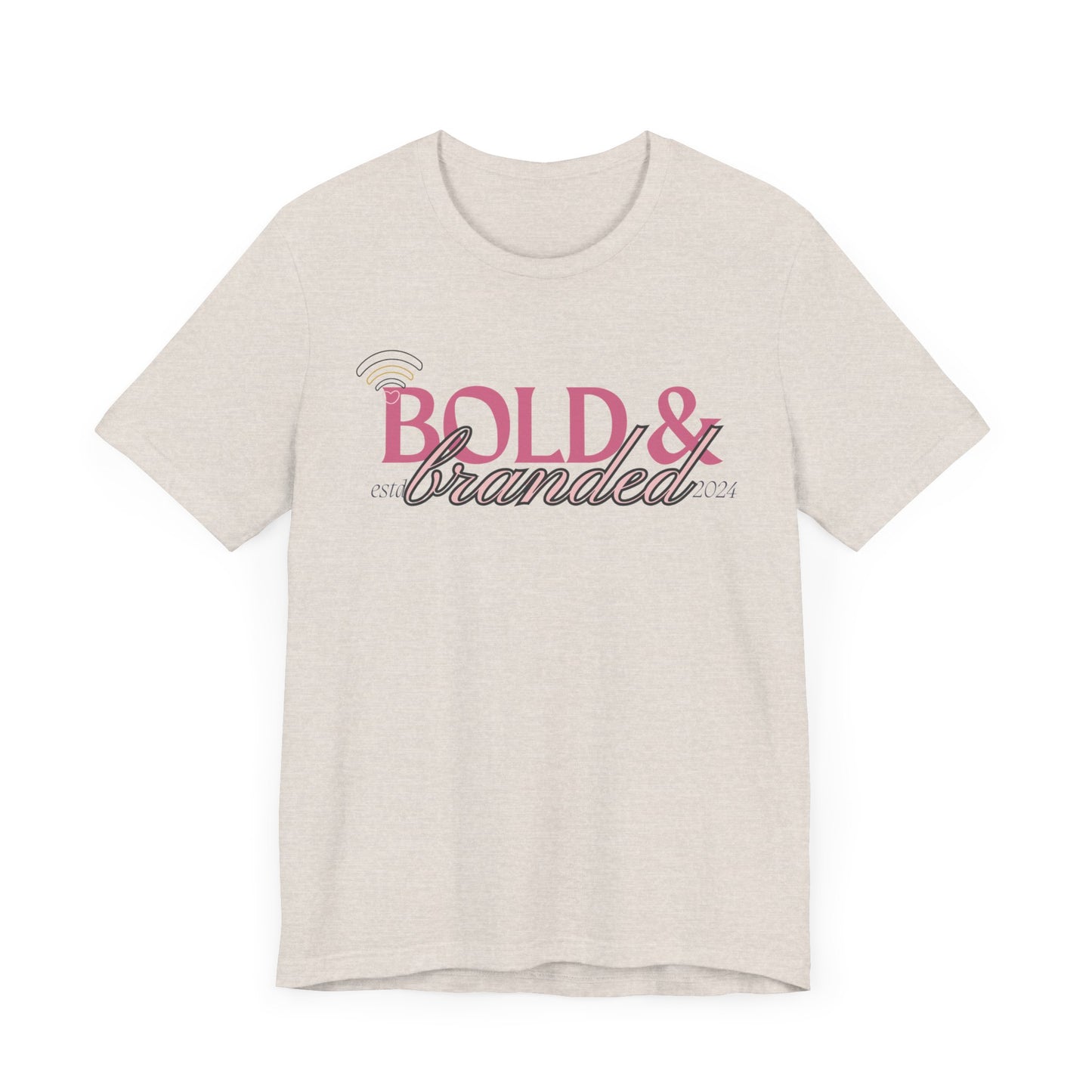 Bold & Branded Unisex Jersey Short Sleeve Tee