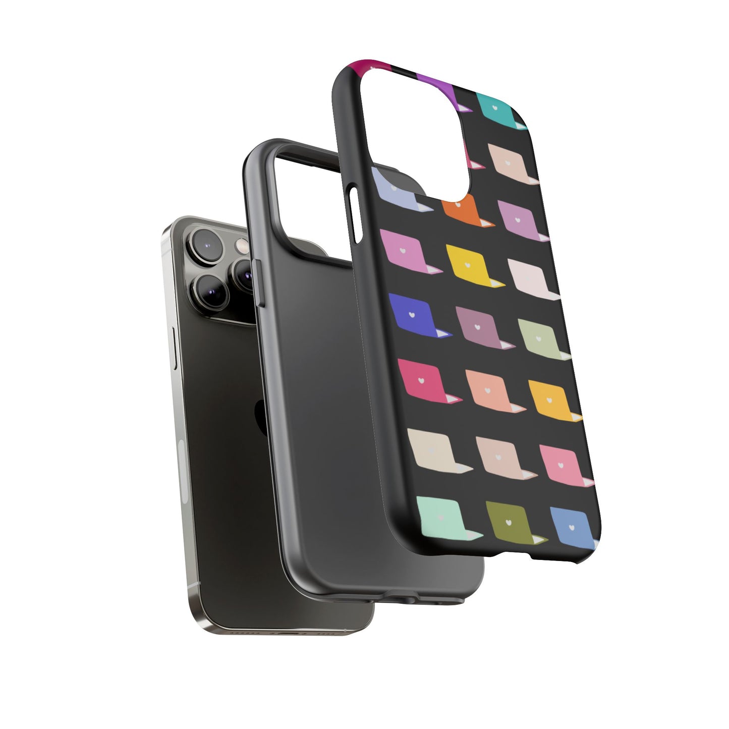 Colorful Laptop Icons Phone Case