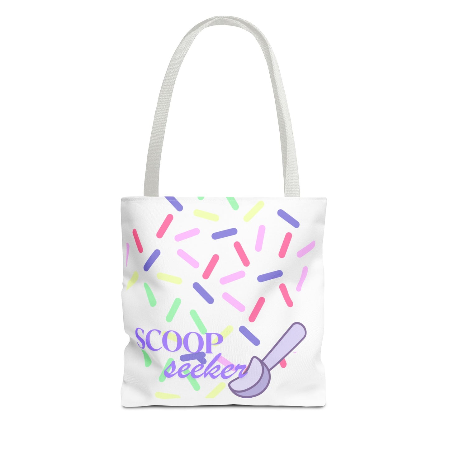 Scoop Seeker Tote Bag (AOP)