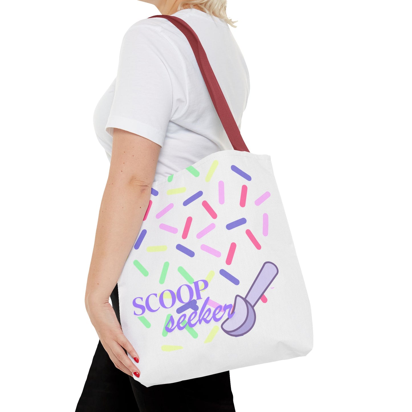 Scoop Seeker Tote Bag (AOP)