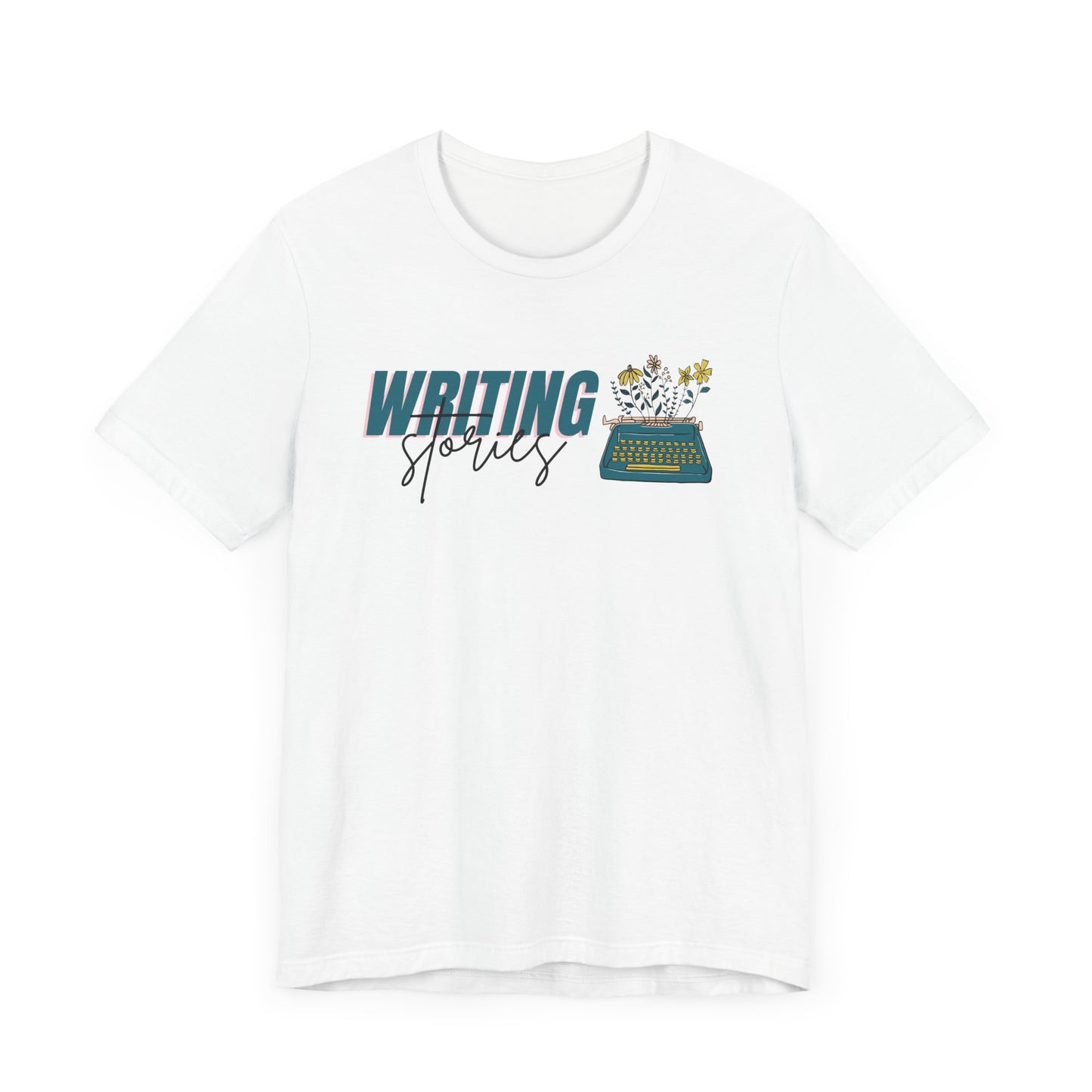 Writing Stories Unisex Jersey Short Sleeve Tee