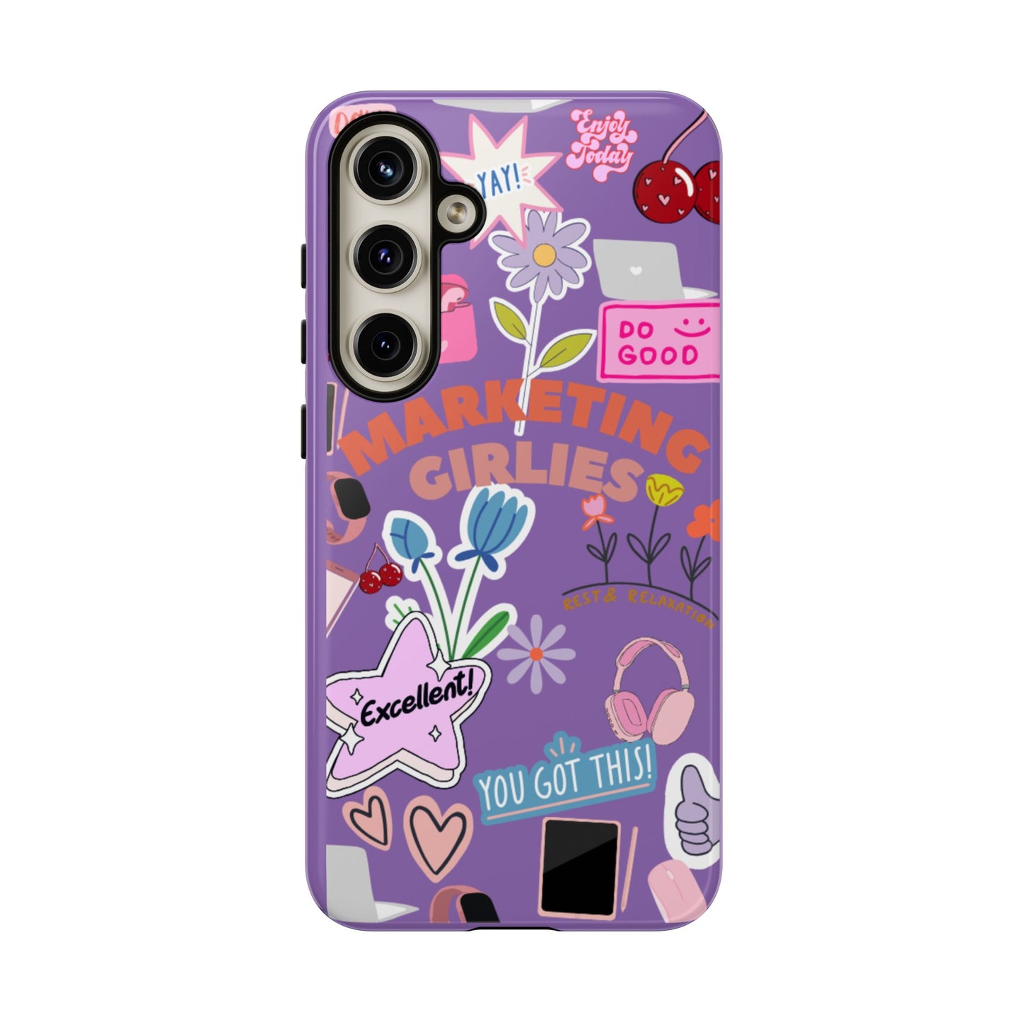 Marketing Girlies Sticker Phone Case