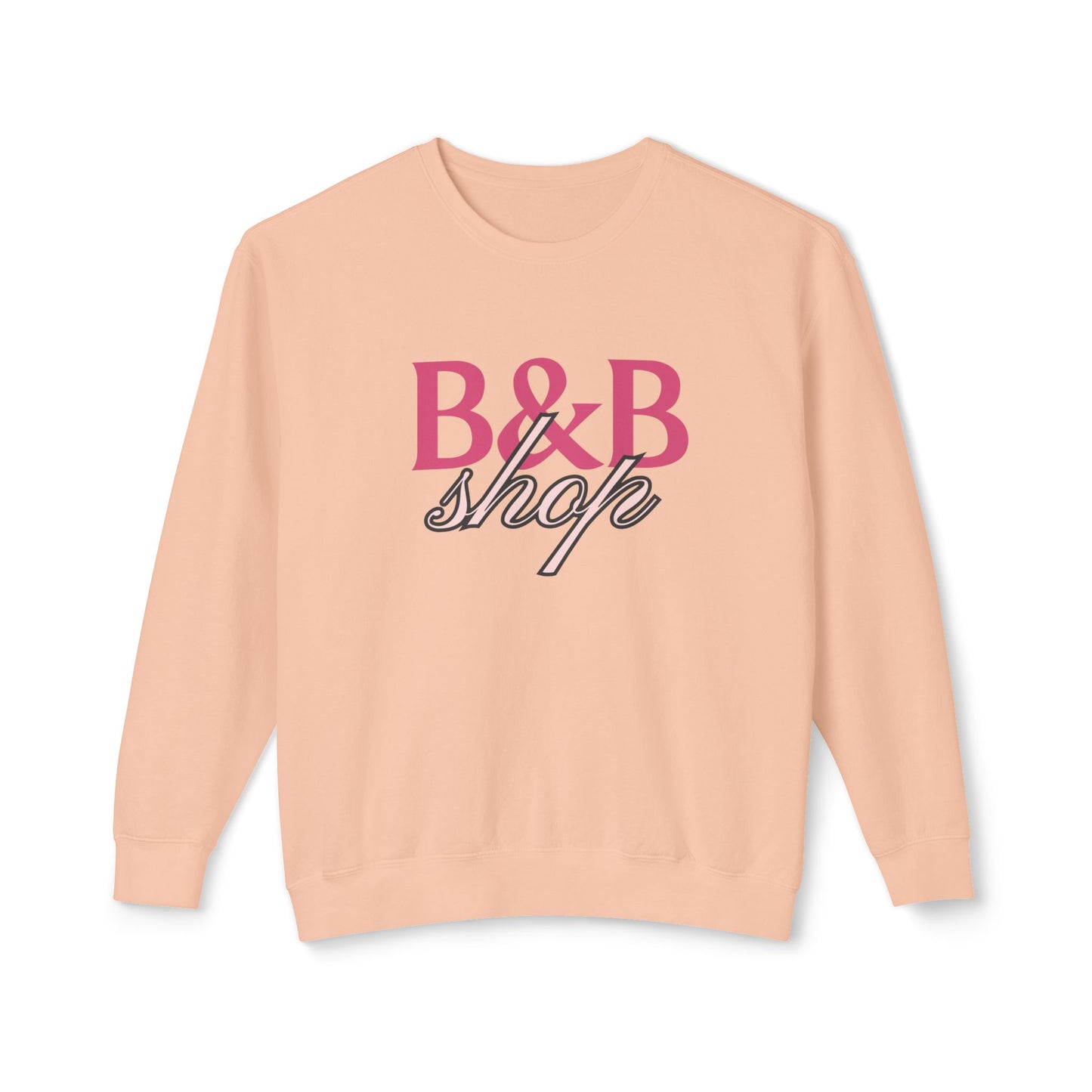 B&B Shop Signature Crewneck Unisex Lightweight Crewneck Sweatshirt