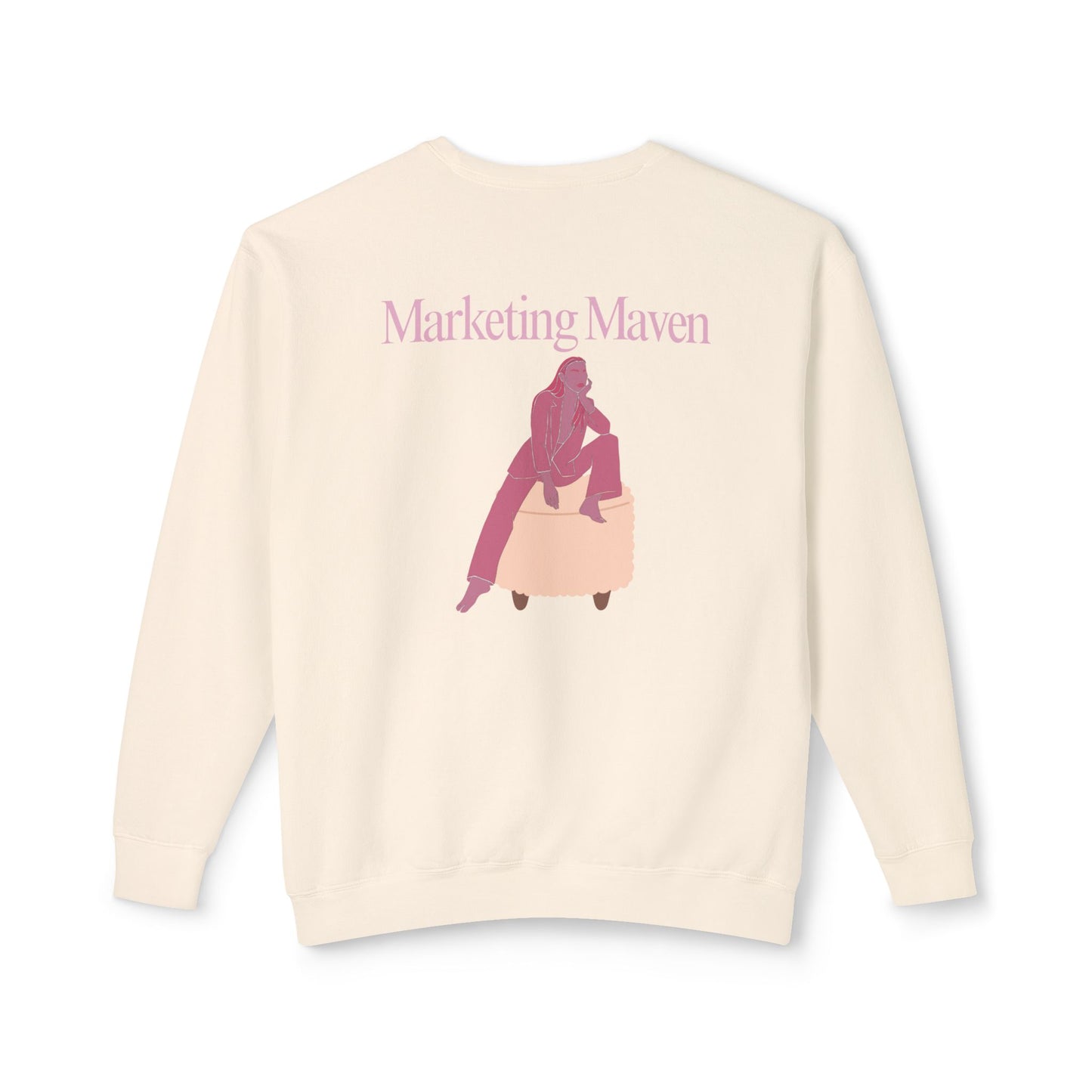 Marketing Maven Lightweight Crewneck Sweatshirt