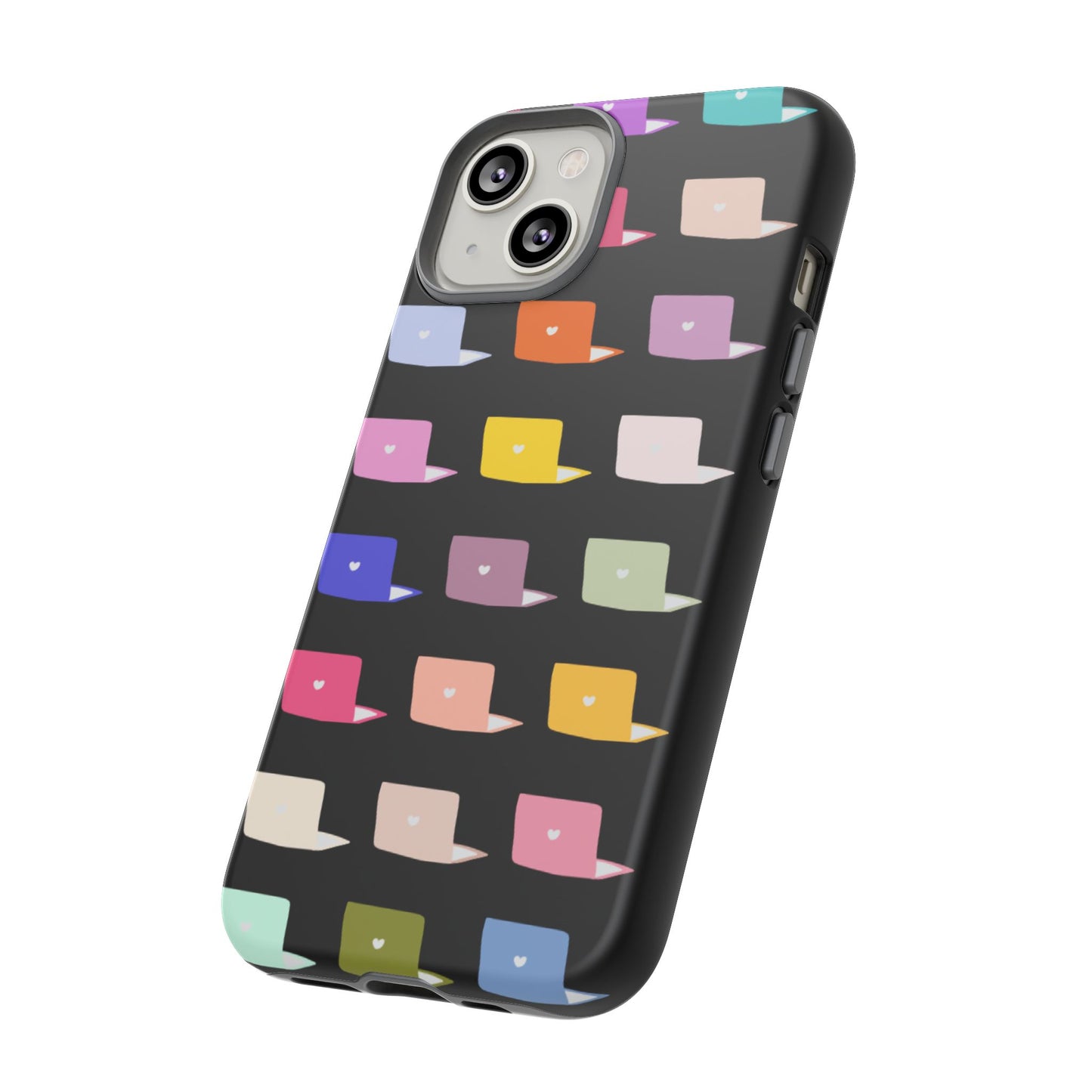 Colorful Laptop Icons Phone Case