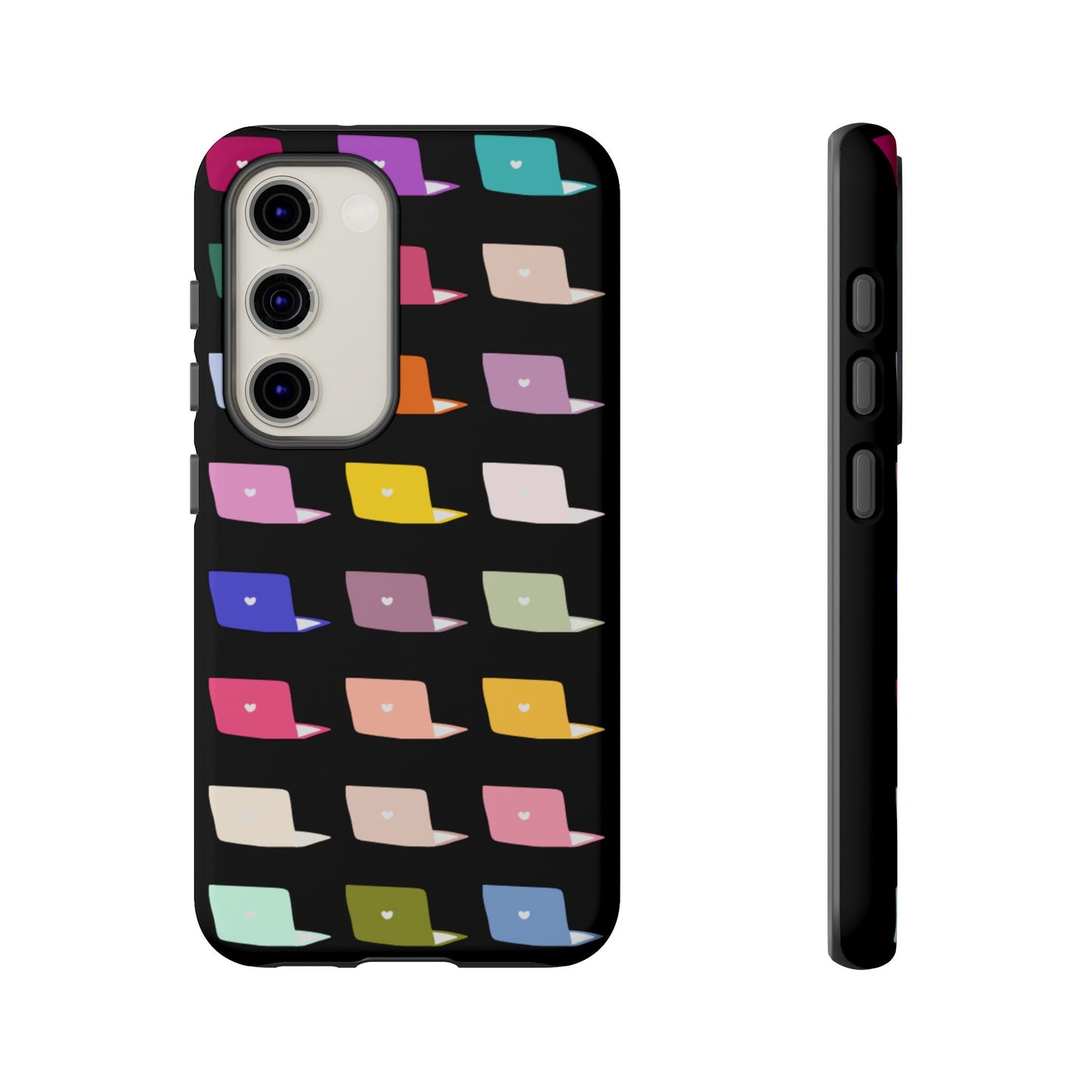 Colorful Laptop Icons Phone Case