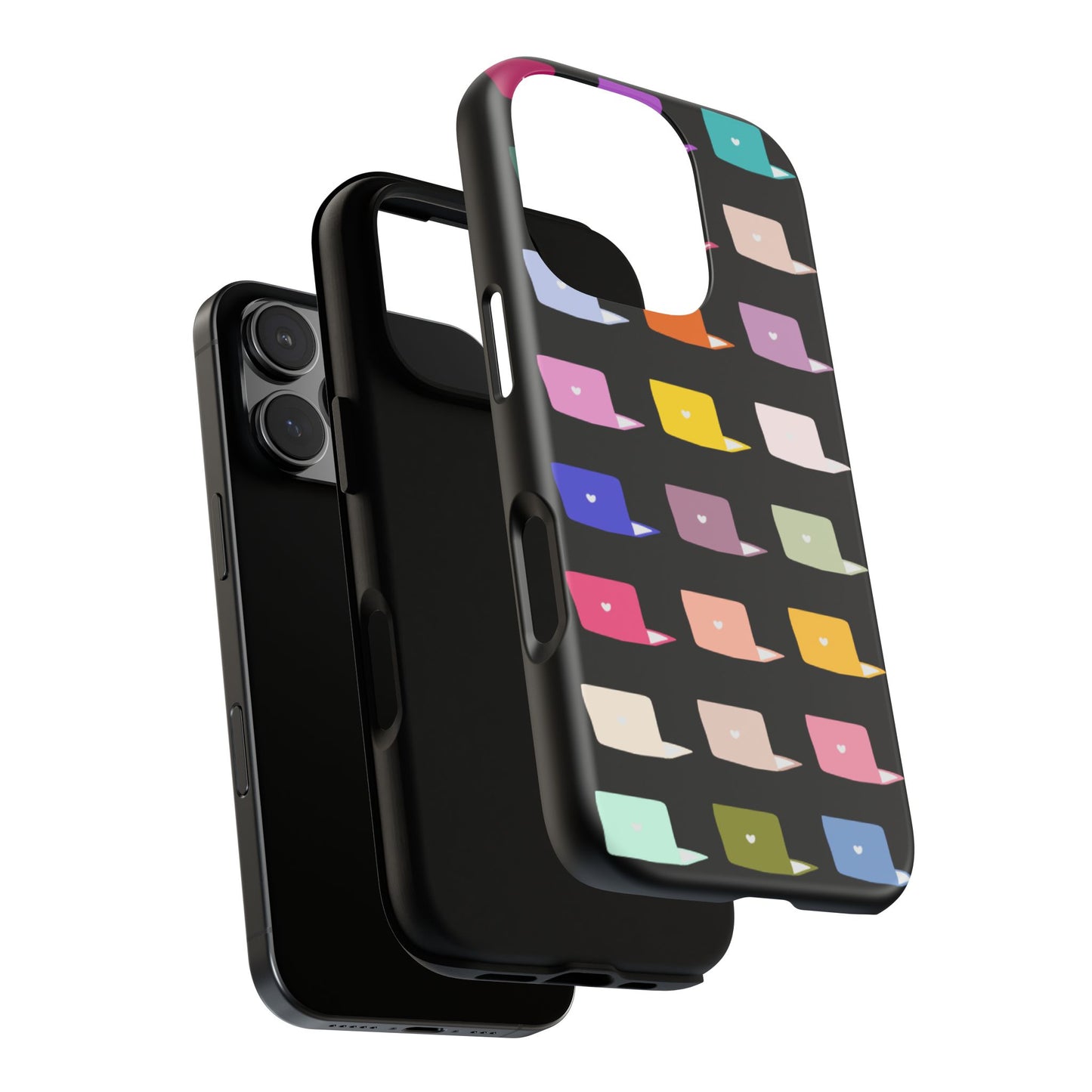 Colorful Laptop Icons Phone Case