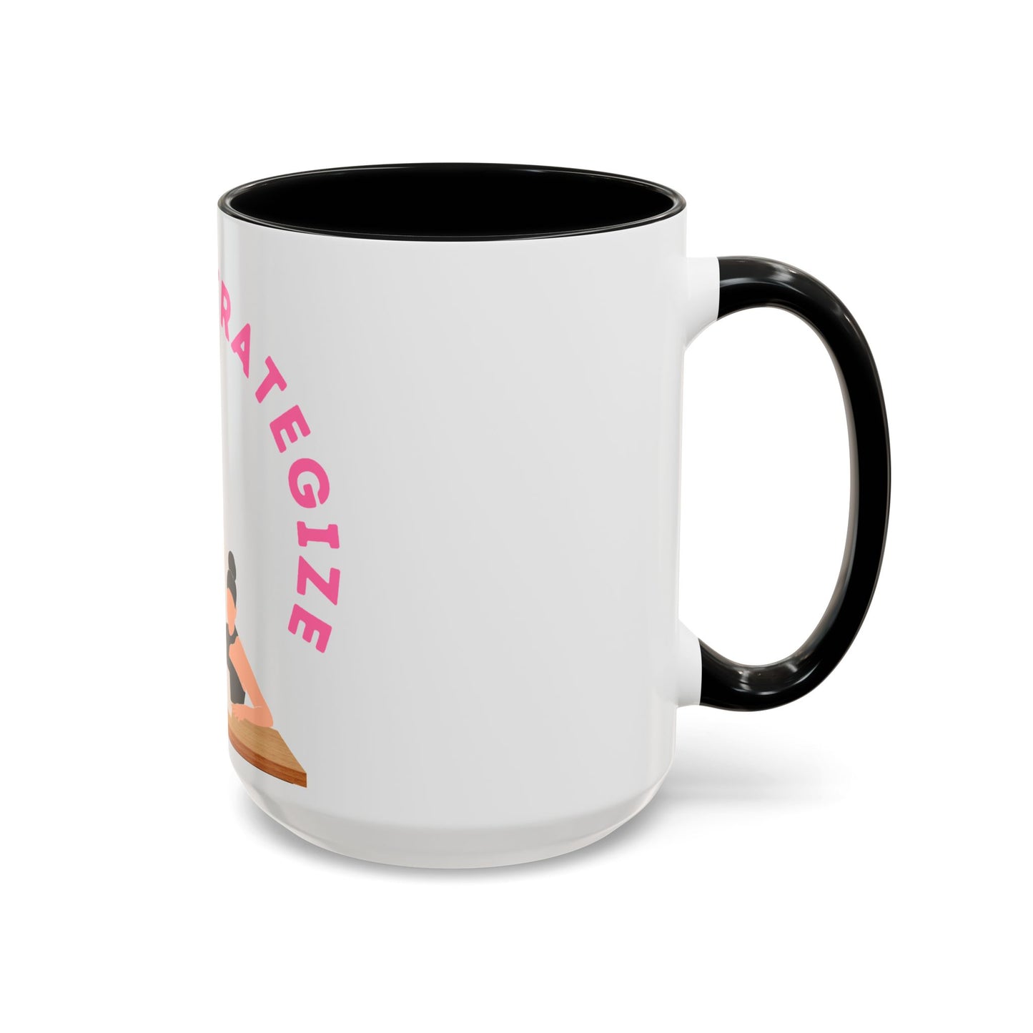 Sip and Strategize Coffee Mug Diverse (11, 15oz)