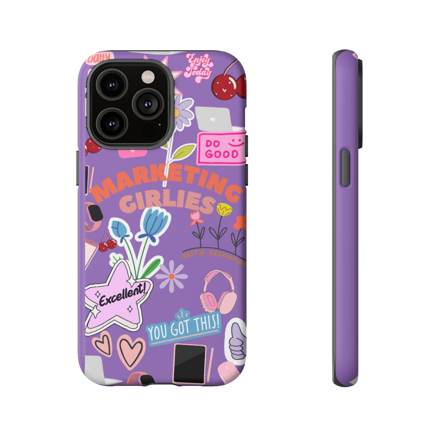 Marketing Girlies Sticker Phone Case