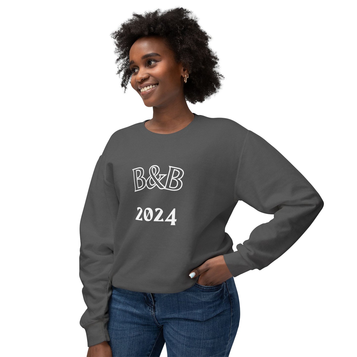 B&B 2024 Unisex Lightweight Crewneck Sweatshirt