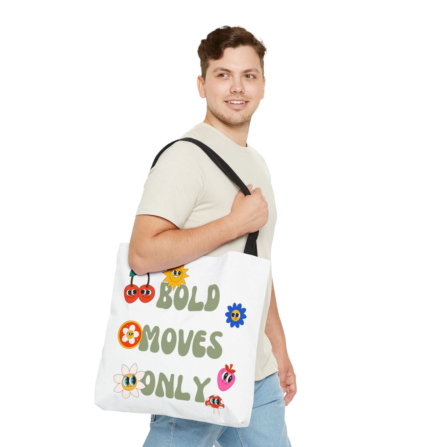 Bold Moves Only Bag (AOP)