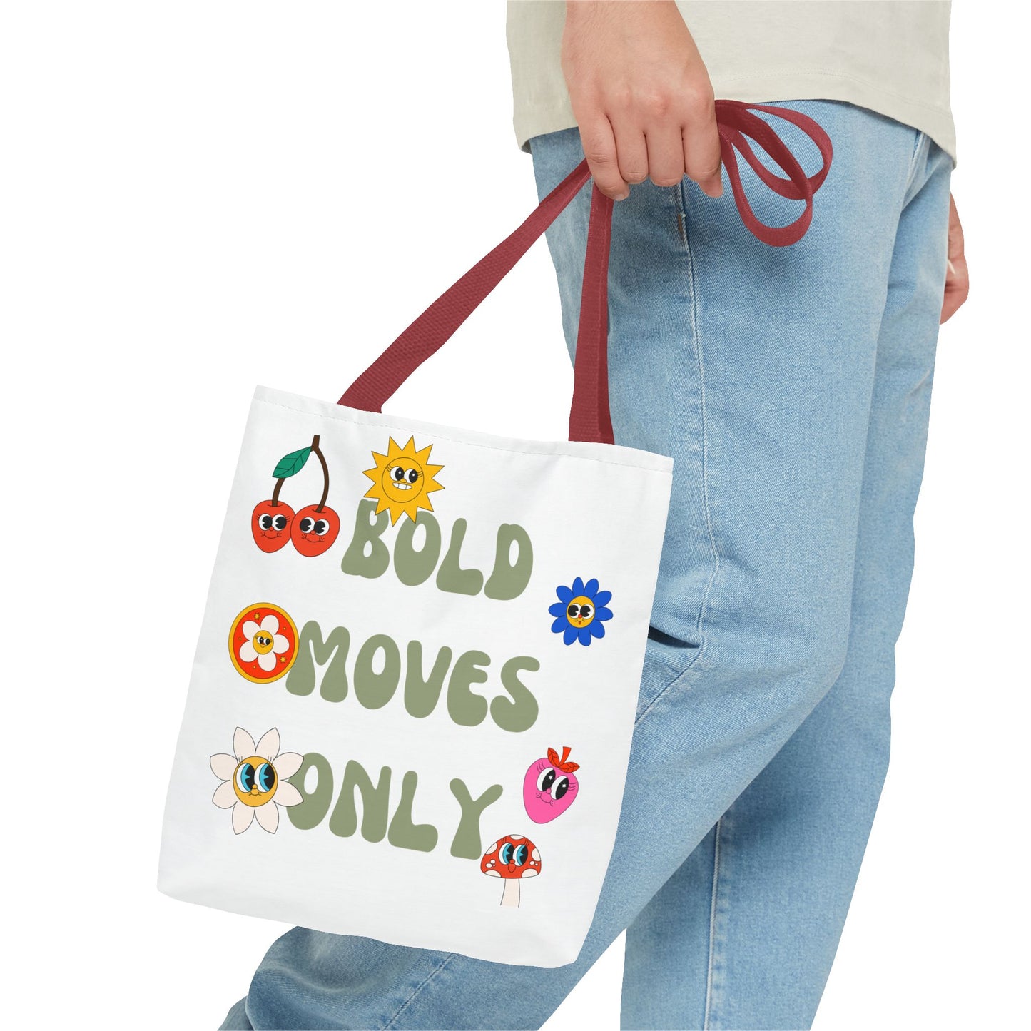 Bold Moves Only Bag (AOP)