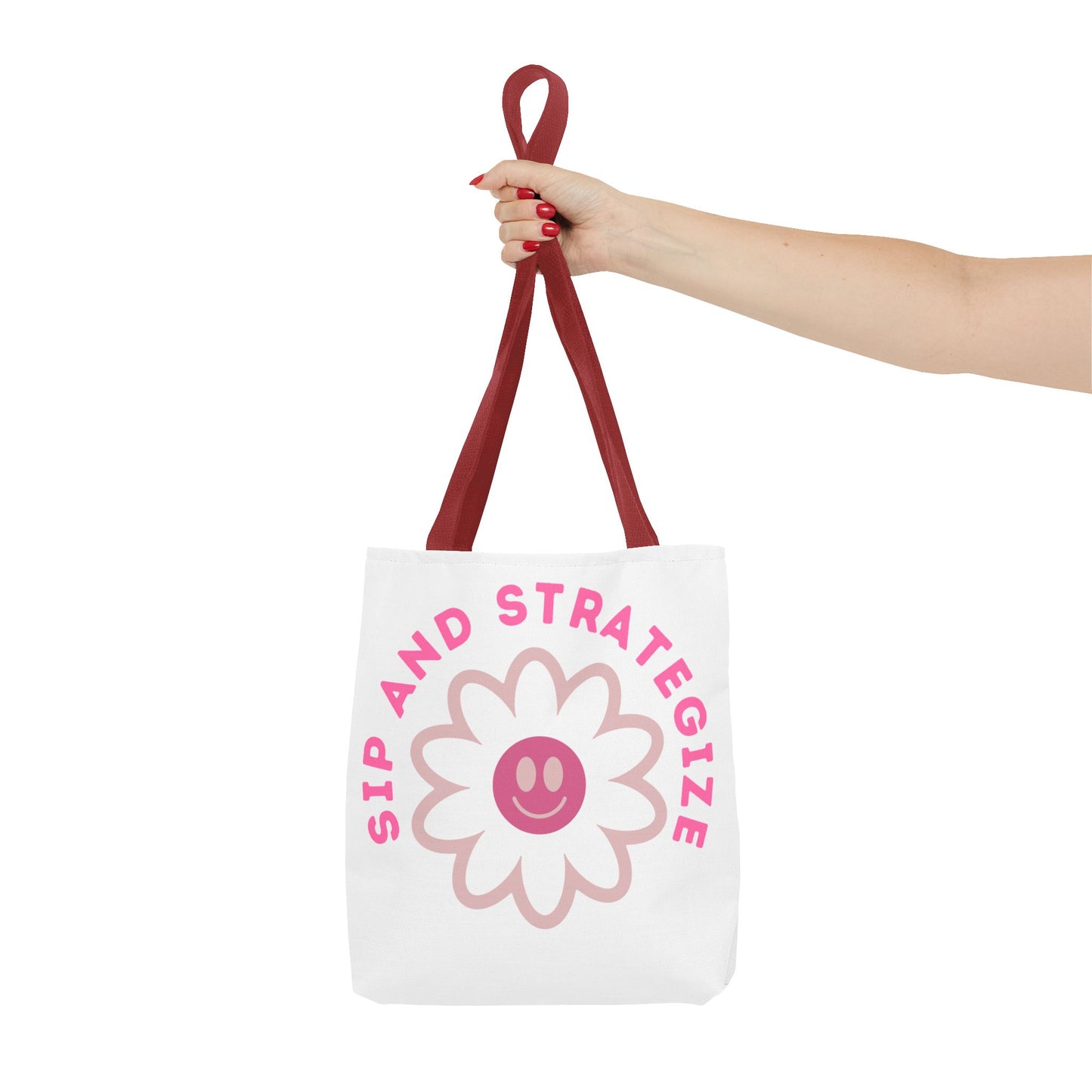 Sip & Strategize Tote Bag (AOP)