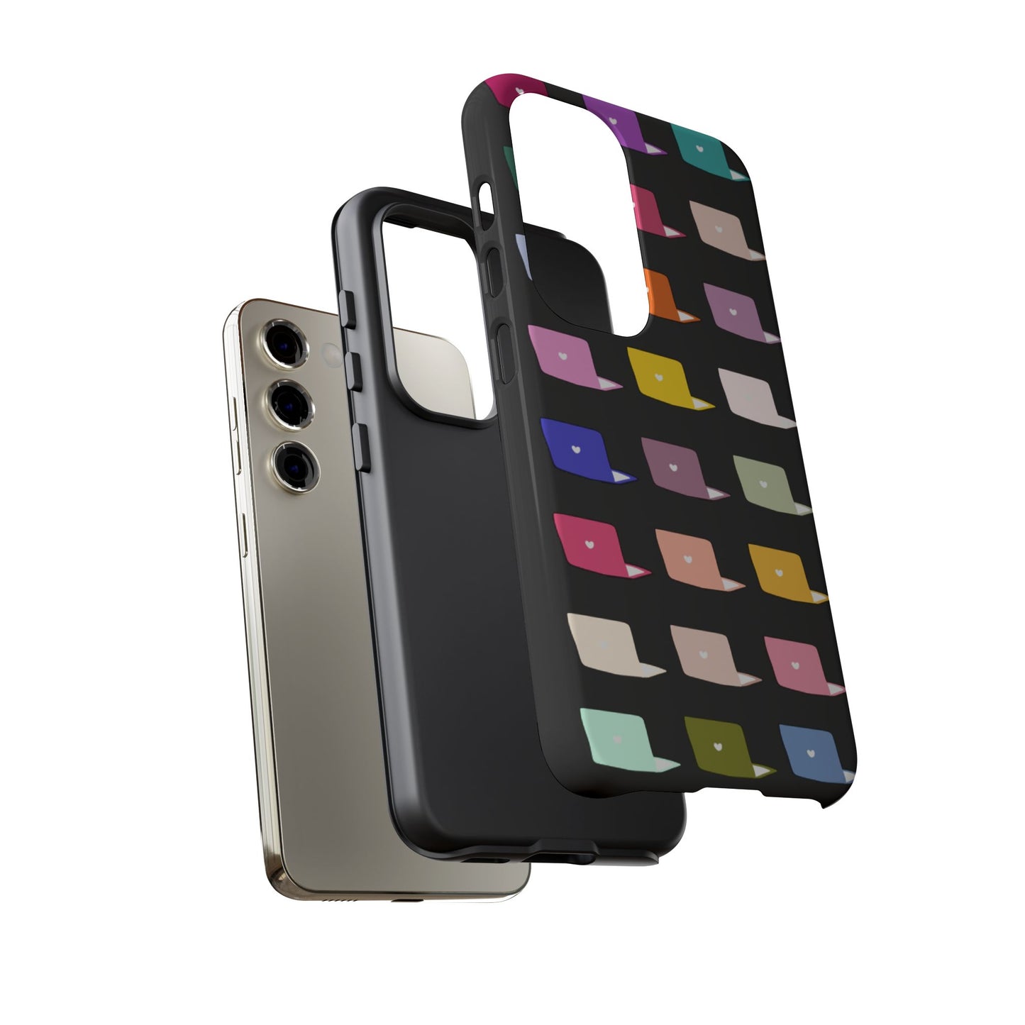 Colorful Laptop Icons Phone Case