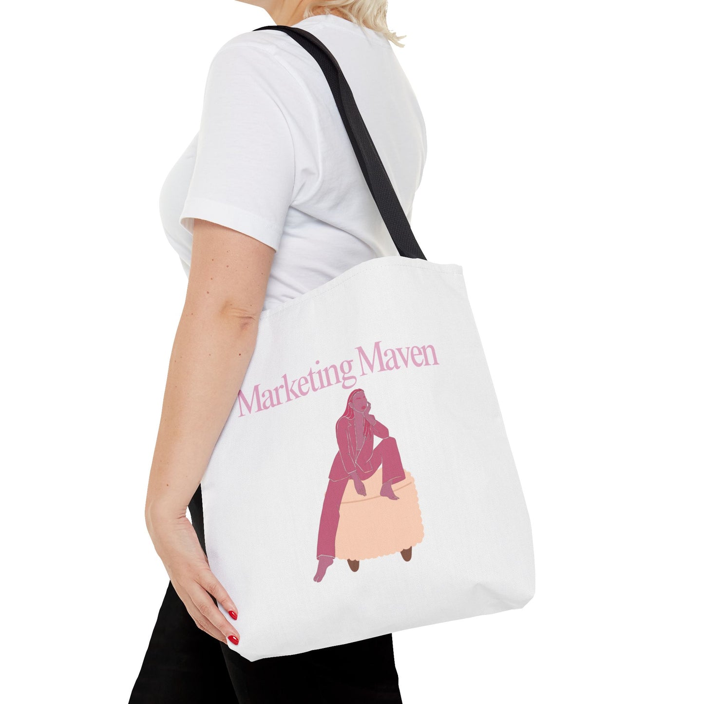 Marketing Maven Tote Bag (AOP)