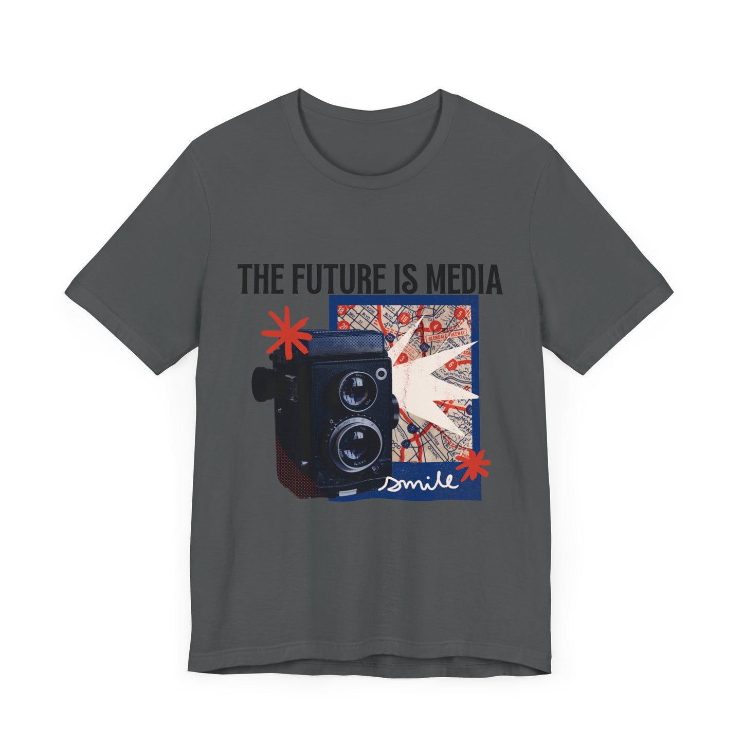 The Future is Media Unisex Jersey Short Sleeve Tee